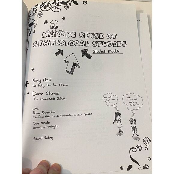 Making Sense of Statistical Studies 2 Book- Student’s and Teacher’s Modules  Rox - Picture 5 of 15